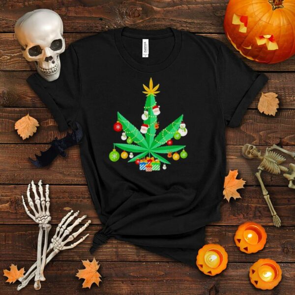 Weed 2021 Merry Christmas shirt