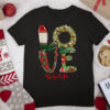 Women Love Gigi life christmas tree santa xmas lights T Shirt