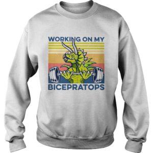 Working On My Bicepratops Vintage shirt