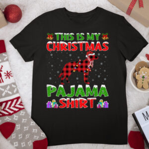 Xmas Santa This Is My Chinook Dog Christmas Pajama T Shirt