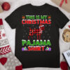 Xmas Santa This Is My Jack Russell Terrier Christmas Pajama T Shirt