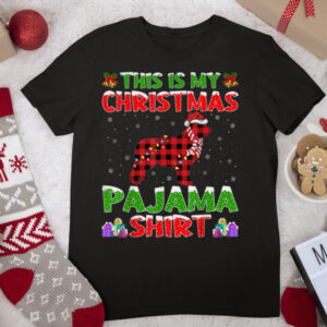 Xmas Santa This Is My Newfoundland Dog Christmas Pajama T Shirt
