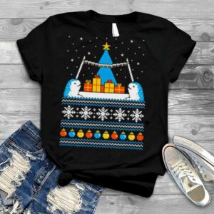 christmas narwhals ugly Christmas shirt
