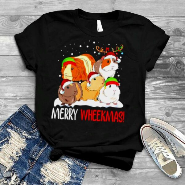 guinea pig Christmas meery wheekmas shirt