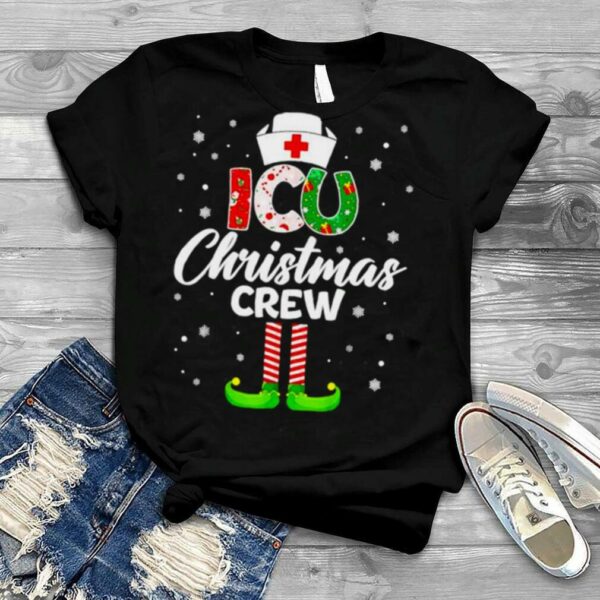 iCU nurse Christmas crew shirt