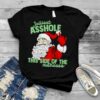 jolliest asshole this side of the nuthouse Santa Claus middle finger Christmas shirt