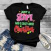 just a girl who is crazy about Christmas shirt