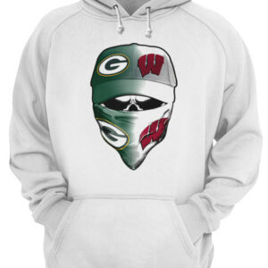kull mask green bay packers and wisconsin badgers shirt 2 kull mask green bay packers and wisconsin badgers shirt 3