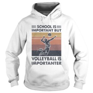 school is important but volleyball is importanter vintage shirt school is important but volleyball is importanter vintage shirt