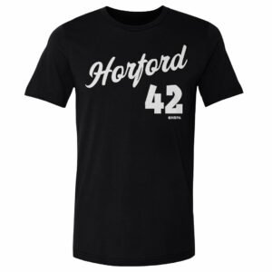 Al Horford Boston Script WHT
