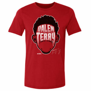 Dalen Terry Chicago Player Silhouette WHT