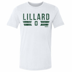 Damian Lillard Milwaukee Font