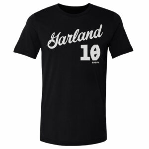 Darius Garland Cleveland Script WHT