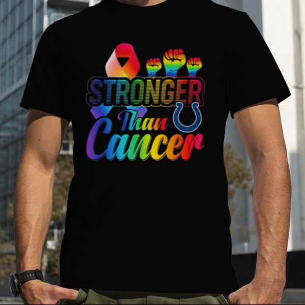 Indianapolis Colts Stronger Than Cancer shirt