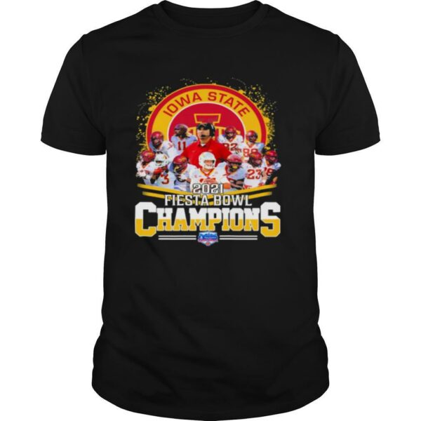 Iowa State Team 2021 Fiesta Bowl Champions shirt