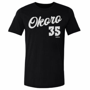 Isaac Okoro Cleveland Script WHT