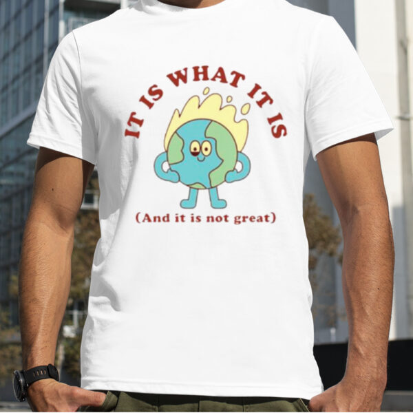 It is what it is and it is not great funny shirt