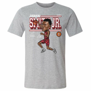 Jabari Smith Jr. Houston Cartoon WHT