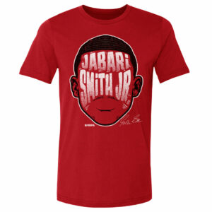 Jabari Smith Jr. Houston Player Silhouette WHT