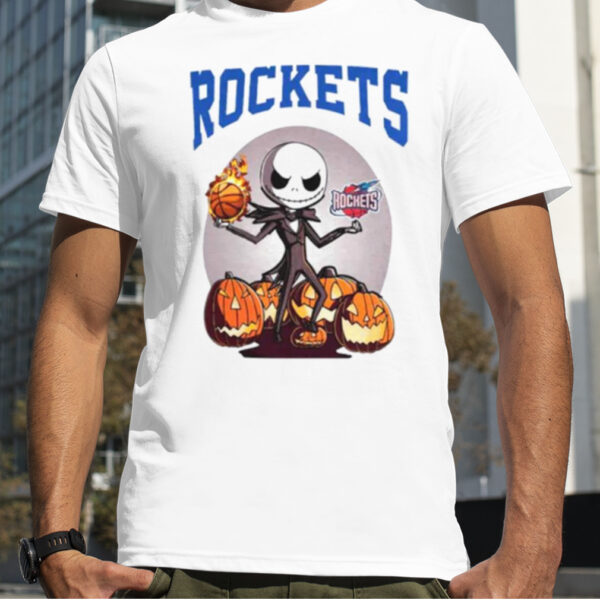 Jack Skellington Houston Rockets Halloween shirt