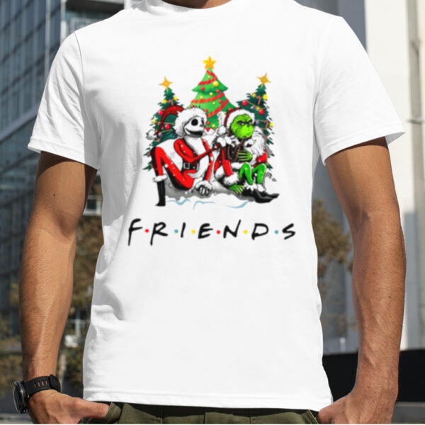 Jack Skellington and Grinch Friends Christmas shirt