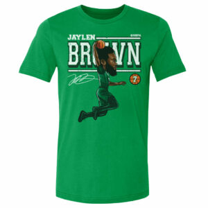 Jaylen Brown Cartoon WHT