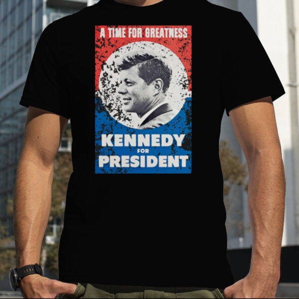 Jfk John F Kennedy For President Retro shirt