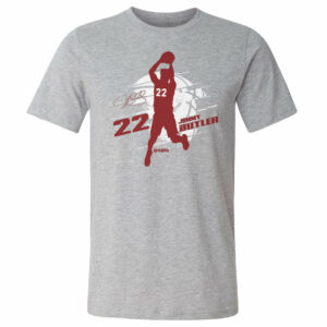 Jimmy Butler Miami Silhouette WHT