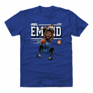 Joel Embiid Cartoon WHT
