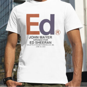 John Mayer Ed Sheeran Shirt