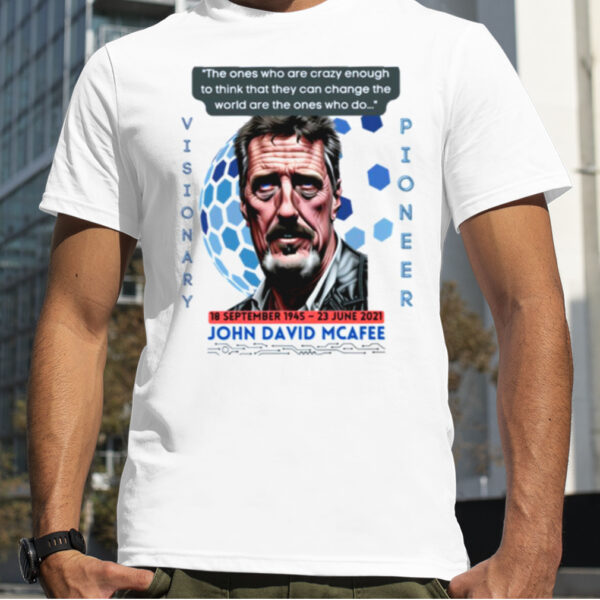 John Mcafee shirt