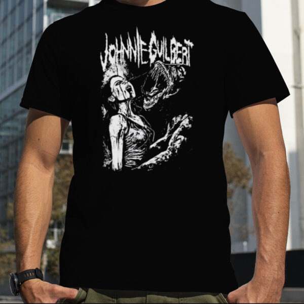 Johnnie guilbert wolfman art design t shirt