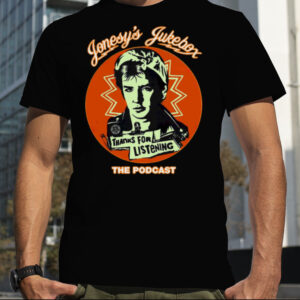 Jonesys Jukebox Vintage Orange shirt