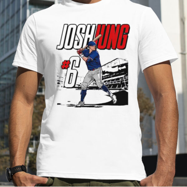 Josh Jung 6 MLBPA Texas Baseball shirt