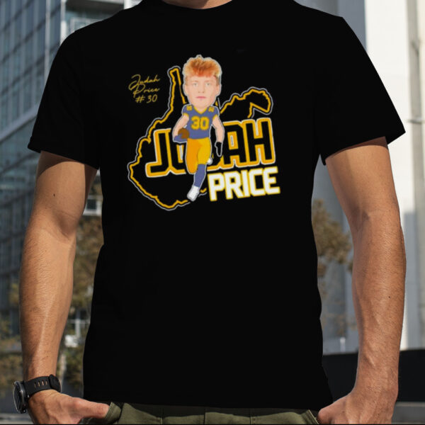 Judah Price caricature signature shirt