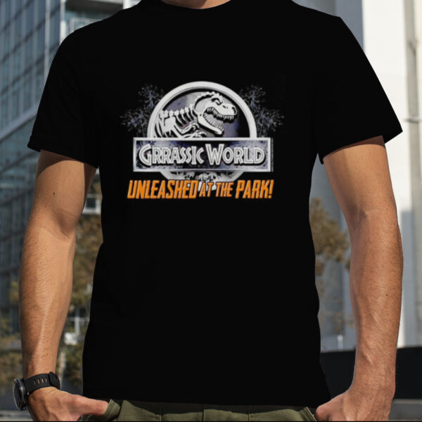 Jurassic world unleashed at the park shirt