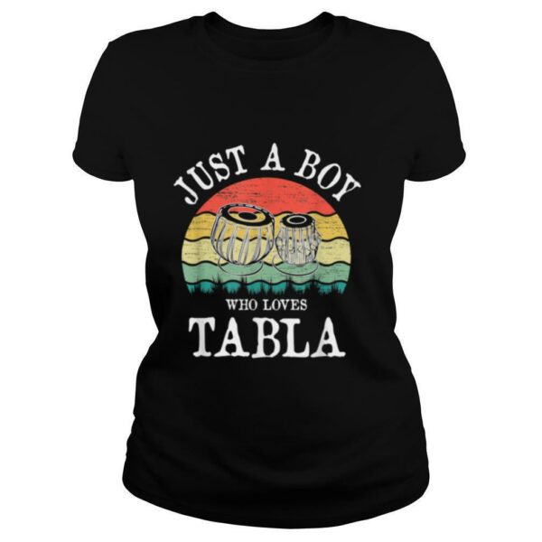 Just A Boy Who Loves Tabla Shirt