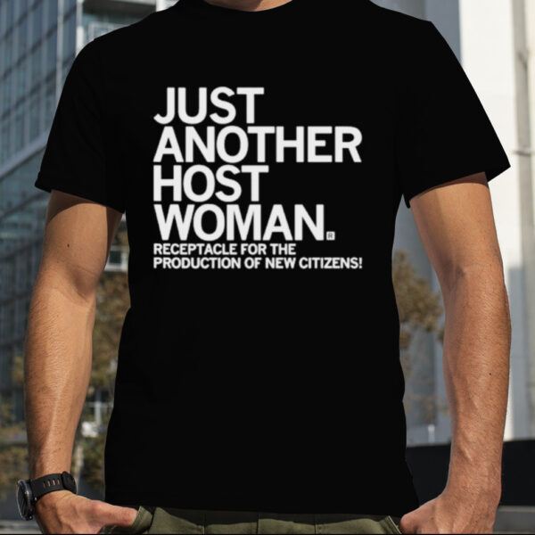 Just another host woman shirt