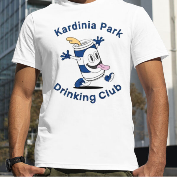 Kardinia park drinking club shirt