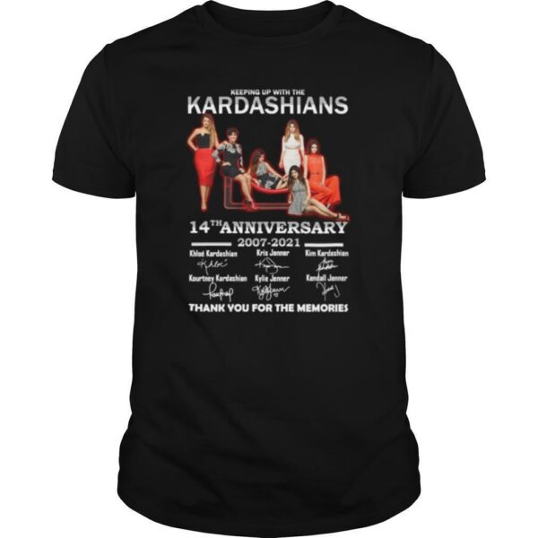 Keeping Up With The Kardashians 14th Anniversary 2007 2021 Thank You For The Memories Signature