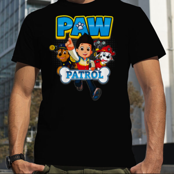 Kids Paw Patrol Ryder And Pups Action shirt