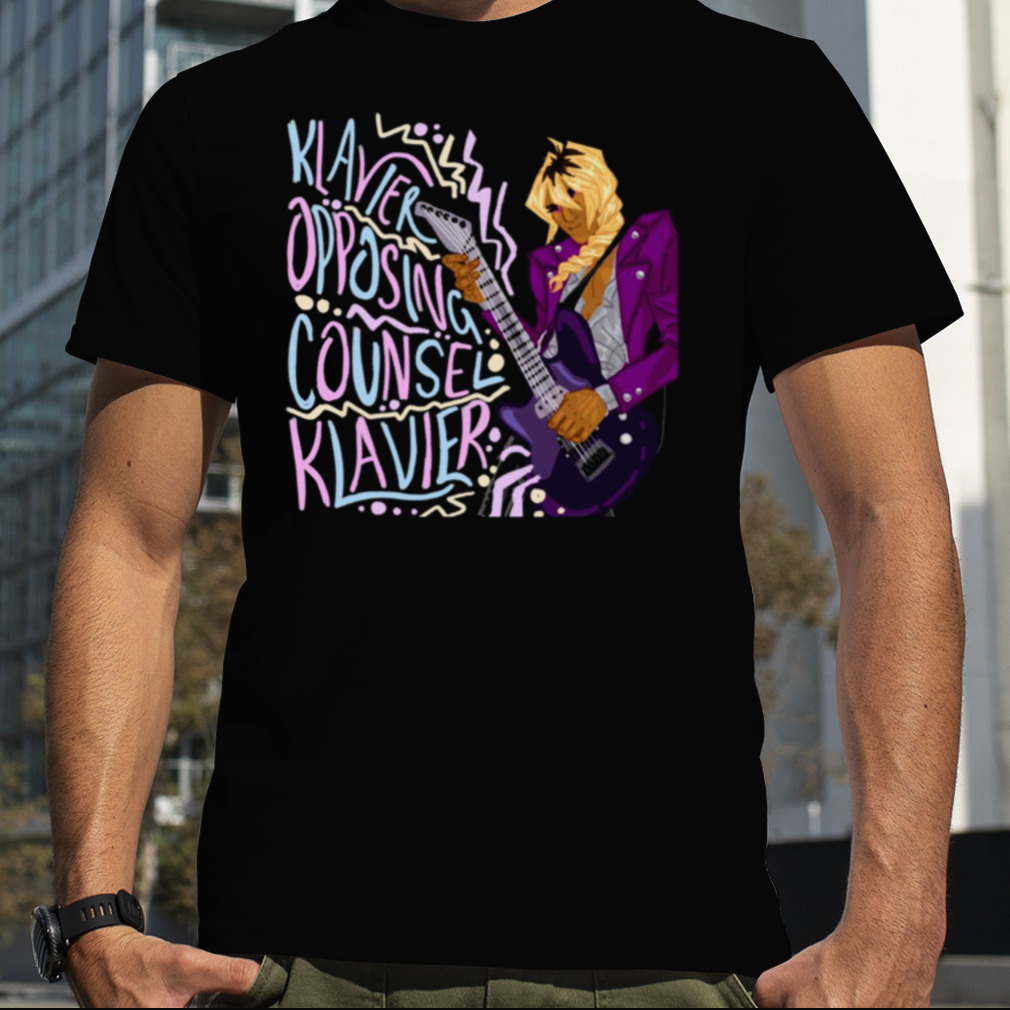 Klavier Gavin Oposing Counsel Ace Attorney shirt Klavier Gavin Oposing Counsel Ace Attorney shirt