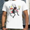 Krampus The Christmas Devil Retro Krampus Christmas Design shirt
