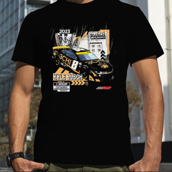 Kyle Busch Richard Childress Racing Team Collection 2023 Nascar Cup Series Playoffs T shirt