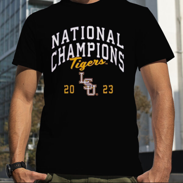 LSU Tigers 2023 NCAA Men’s Baseball College World Series Champions Schedule T Shirt