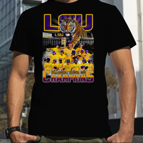 LSU Tigers NCAA Baseball National 2023 Champions shirt