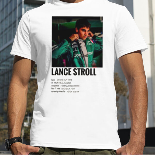 Lance Stroll F1 Driver shirt