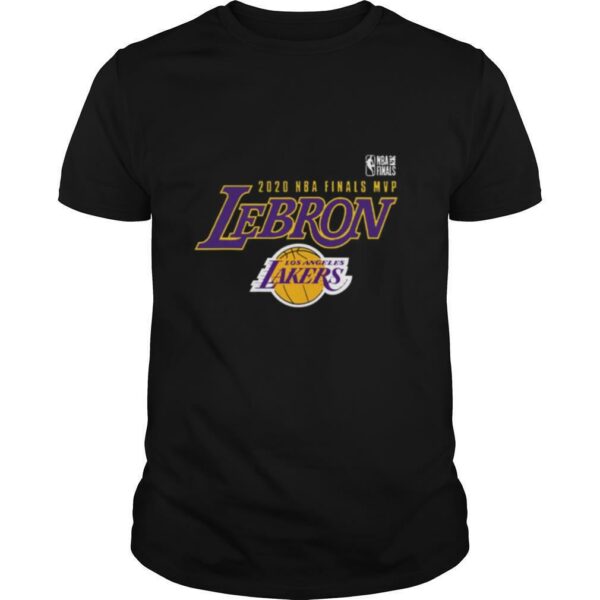 LeBron James Black Los Angeles Lakers 2020 NBA Finals Champions MVP shirt