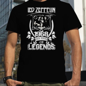 Led Zeppelin 1968 The Birth Of Legends T Shirt