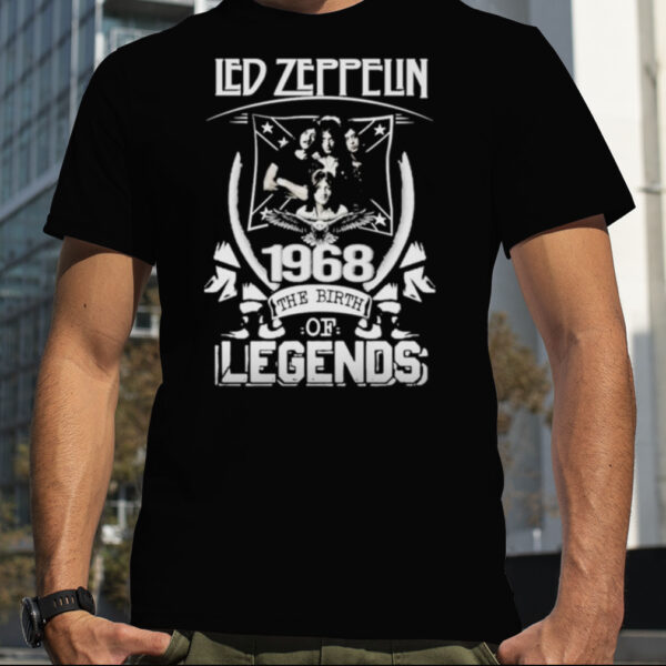 Led Zeppelin 1968 The Birth Of Legends T Shirt